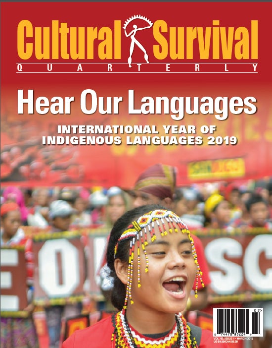 Going Beyond The International Year Of Indigenous Languages | Cultural ...